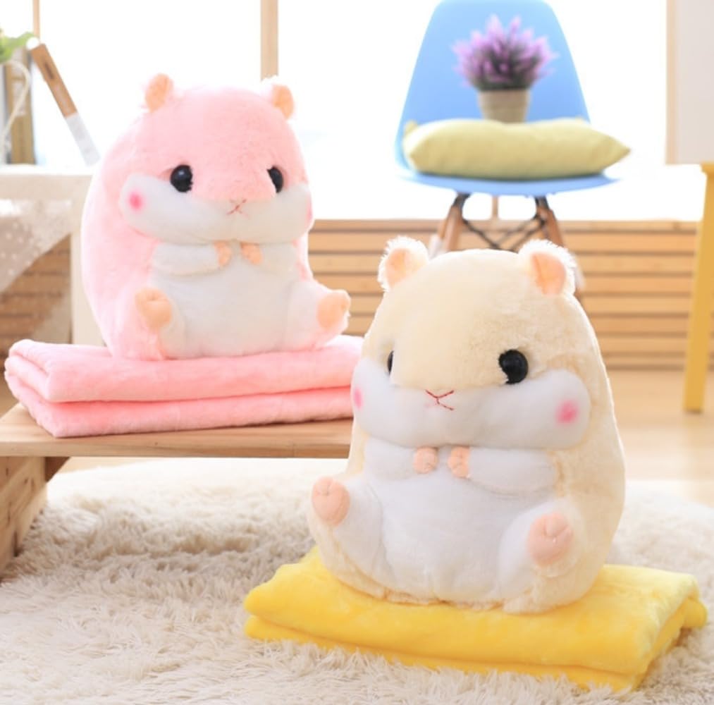 Farigrut ハムスター抱きまくら ブランケット（1mx1.7m）付き